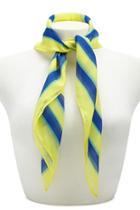 Forever21 Striped Chiffon Scarf