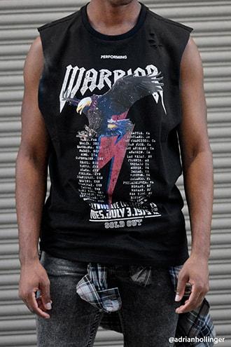 Forever21 Warrior Tour Muscle Tank