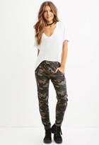 Forever21 Women's  Camo Print Joggers