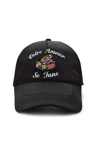 Forever21 Votre Amour Embroidered Cap