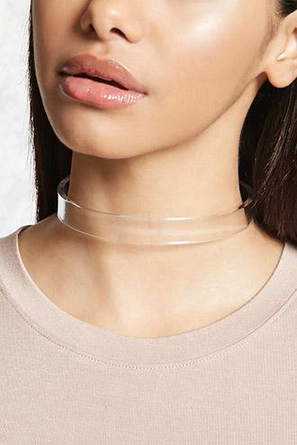 Forever21 Lucite Collar Necklace