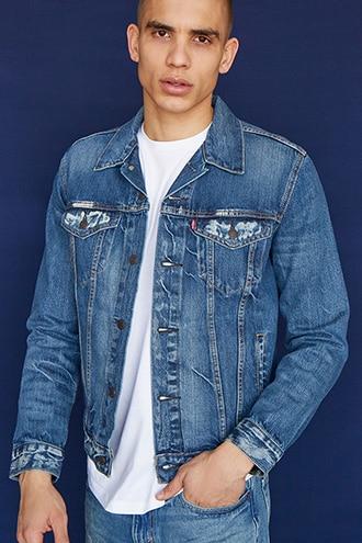 Forever21 Levis Denim Trucker Jacket