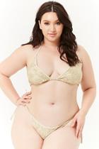 Forever21 Plus Size Hunter Mcgrady X Playful Promises Triangle Bikini Top