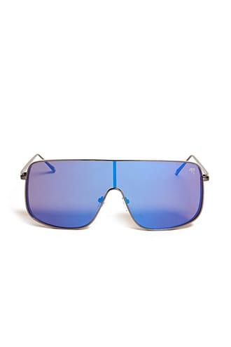 Forever21 Melt Mirrored Shield Sunglasses