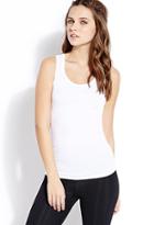 Forever21 Ruched Racerback Tank