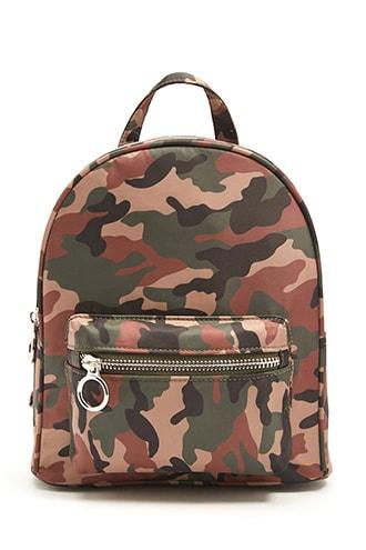 Forever21 Camo Print Backpack