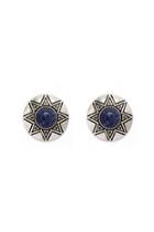 Forever21 Etched Geo Faux Stone Studs