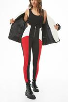 Forever21 Zip-front Colorblock Pants