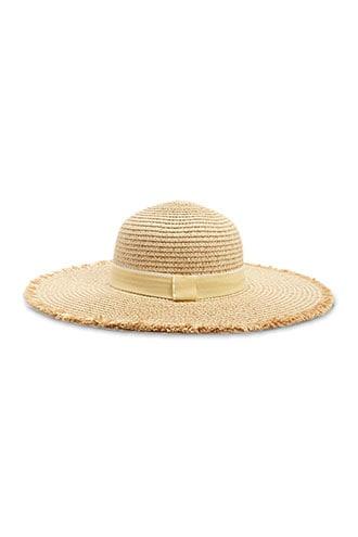 Forever21 Frayed-brim Straw Hat