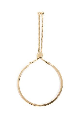 Forever21 Box Chain Bangle Bracelet