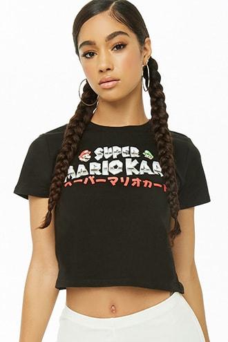 Forever21 Mario Kart Graphic Tee