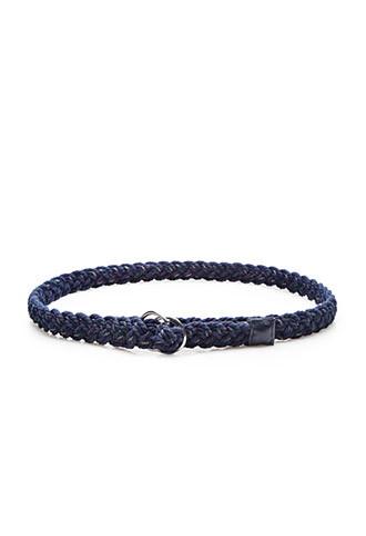 21 Men Men Braided D-ring Belt