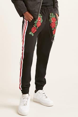 Forever21 Reason Stripe Joggers