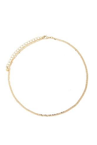 Forever21 Flat Curb Chain Necklace
