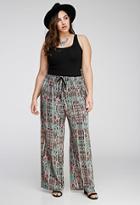 Forever21 Abstract Tribal Print Pants
