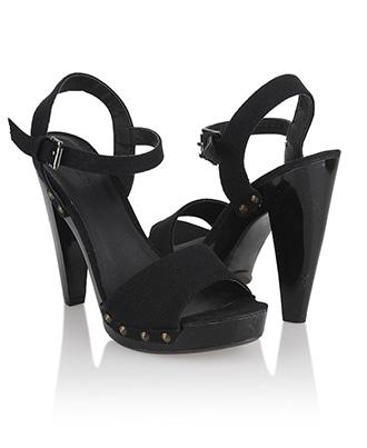 Forever21 Canvas Platform Heels