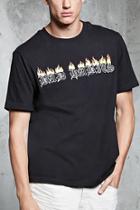 Forever21 Bad Habits Flame Graphic Tee