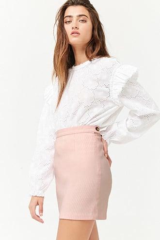 Forever21 Micro-checkered Mini Skirt