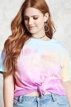 Forever21 Plus Size Tie-dye Tee