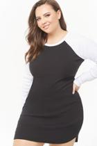 Forever21 Plus Size Baseball T-shirt Dress