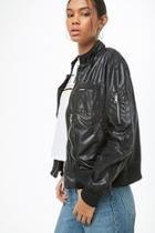 Forever21 Members Only Helix Iconic Racer Jacket