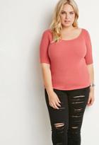 Forever21 Plus Classic Ribbed Top