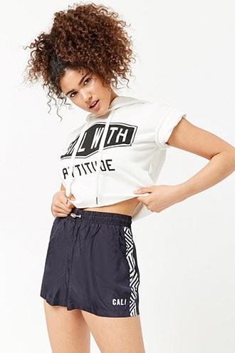 Forever21 Cali Graphic Shorts