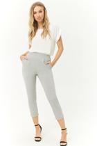 Forever21 High-rise Cuffed Pants