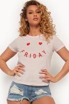 Forever21 Friday & Hearts Graphic Tee