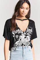 Forever21 Motorcycle Graphic Tee