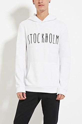21 Men Men's  Stockholm Graphic Hoodie