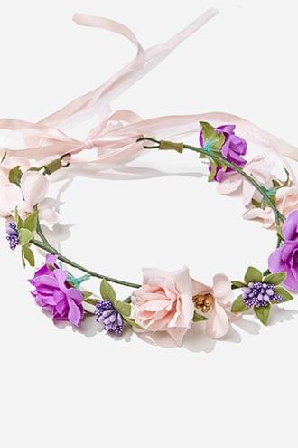 Forever21 Floral Crown Headband