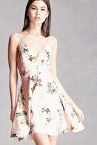 Forever21 Floral Cutout Cami Dress