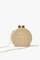 Forever21 Structured Straw Crossbody
