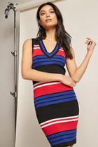 Forever21 Ribbed Colorblock Stripe Dress