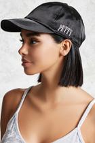 Forever21 Petty Satin Baseball Cap
