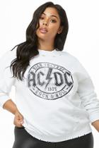 Forever21 Plus Size Acdc High Voltage Graphic Sweatshirt