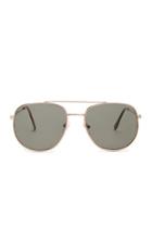 Forever21 Men Flat-lens Aviator Sunglasses