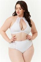 Forever21 Plus Size Hunter Mcgrady X Playful Promises Lace Bikini Bottoms