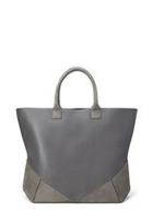 Forever21 Pebbled Faux Leather Tote