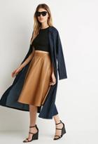 Forever21 Faux Leather A-line Skirt