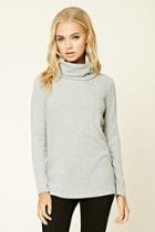 Forever21 Women's  Contemporary Turtleneck Top
