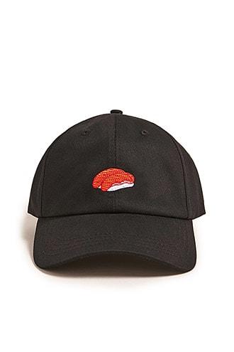 Forever21 Men Sushi Graphic Baseball Cap