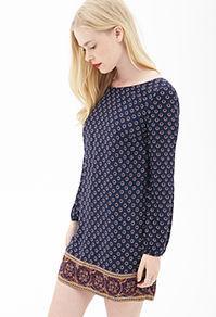 Forever21 Paisley Floral Print Dress