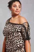 Forever21 Plus Size Leopard Print Top