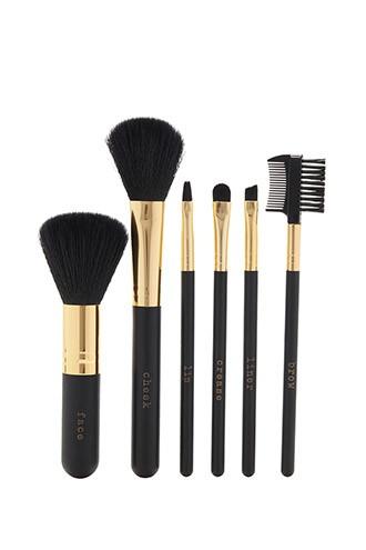 Forever21 Black & Gold Ultimate Brush Set