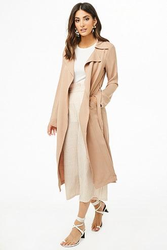 Forever21 Draped Wrap Coat