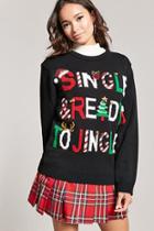 Forever21 Single & Ready To Jingle Holiday Sweater