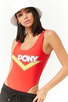 Forever21 Pony One-piece Swimsuit