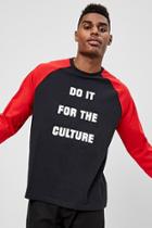 Forever21 Culture Graphic Raglan Tee
